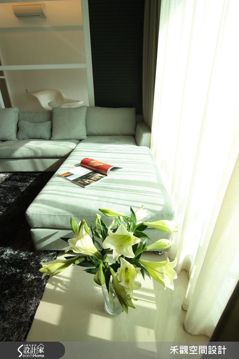 42坪新成屋(5年以下)＿北歐風客廳案例圖片＿禾觀空間設計＿禾觀_05之7