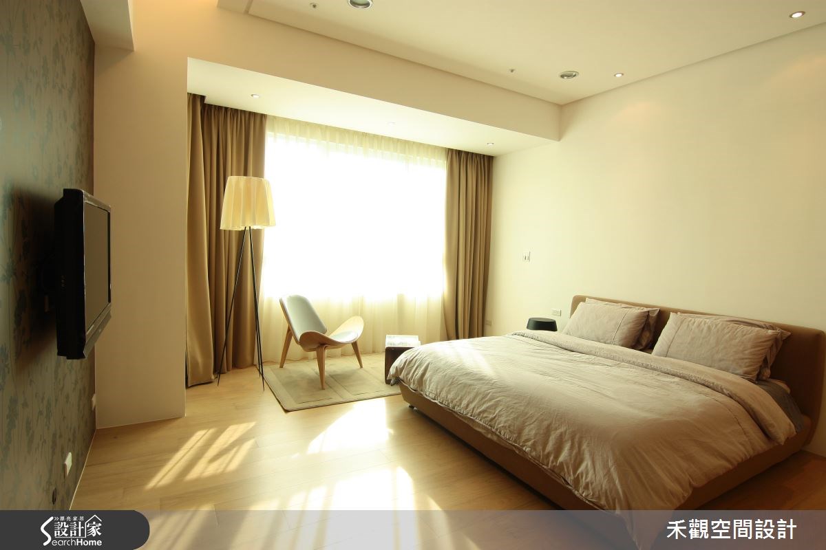 42坪新成屋(5年以下)＿北歐風臥室案例圖片＿禾觀空間設計＿禾觀_05之21