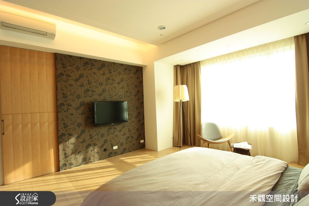 42坪新成屋(5年以下)＿北歐風臥室案例圖片＿禾觀空間設計＿禾觀_05之22