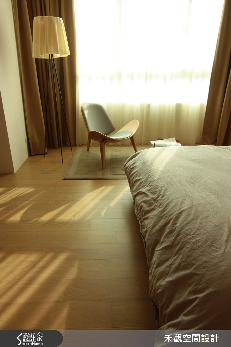 42坪新成屋(5年以下)＿北歐風臥室案例圖片＿禾觀空間設計＿禾觀_05之23