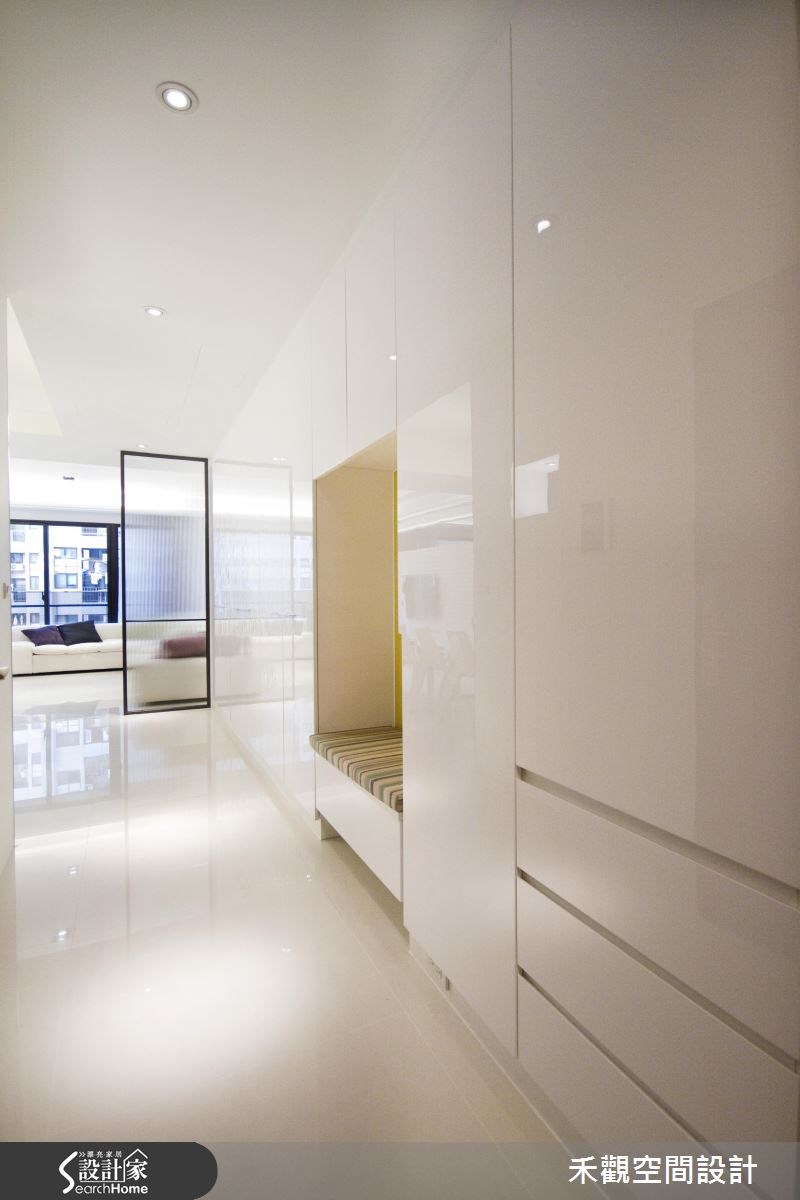 42坪新成屋(5年以下)＿現代風走廊案例圖片＿禾觀空間設計＿禾觀_08之1