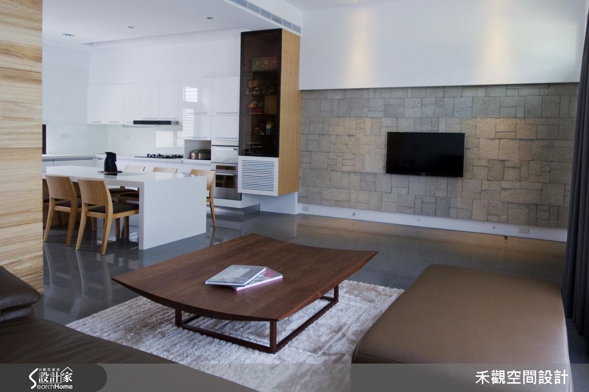 85坪新成屋(5年以下)＿休閒風客廳餐廳案例圖片＿禾觀空間設計＿禾觀_02之3