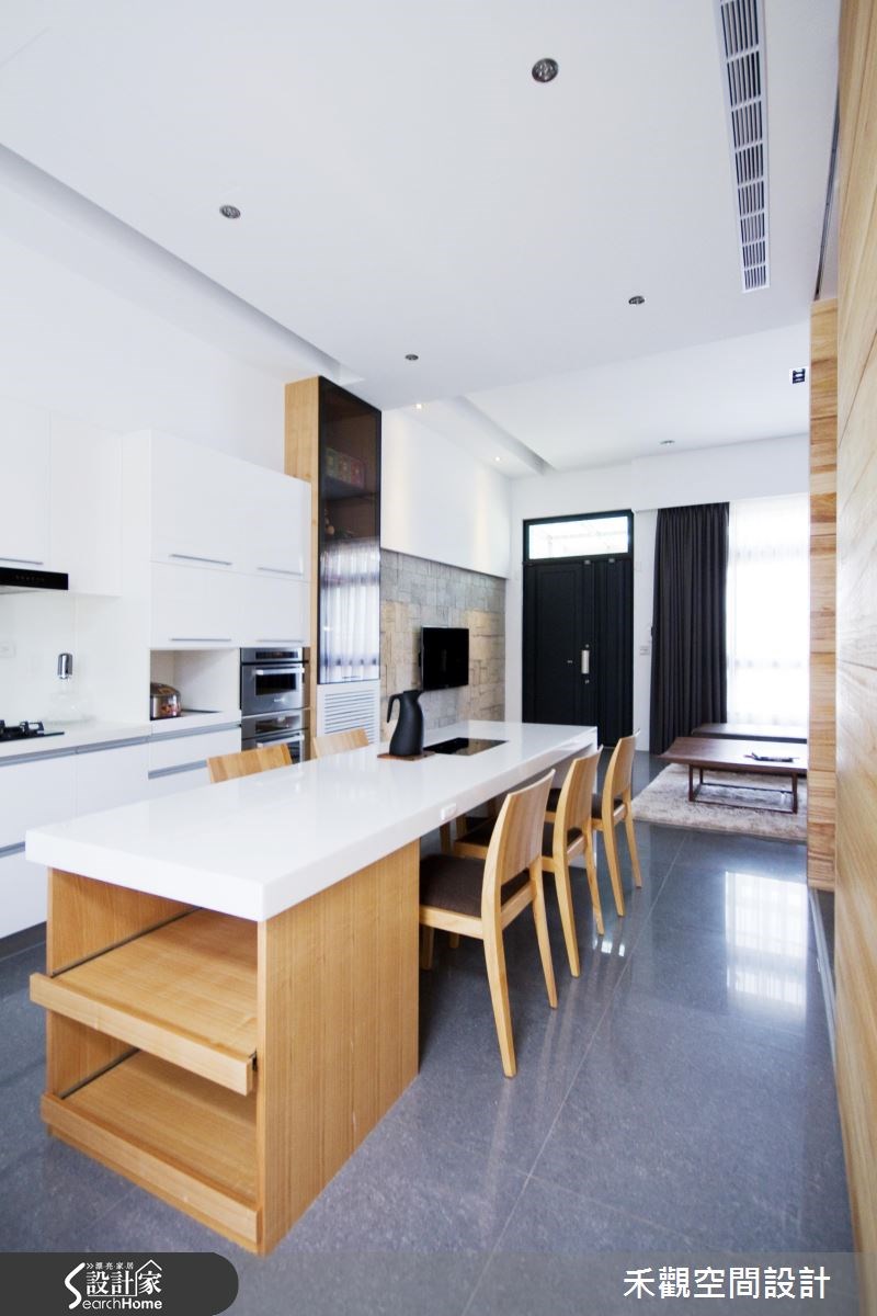 85坪新成屋(5年以下)＿休閒風餐廳廚房案例圖片＿禾觀空間設計＿禾觀_02之9