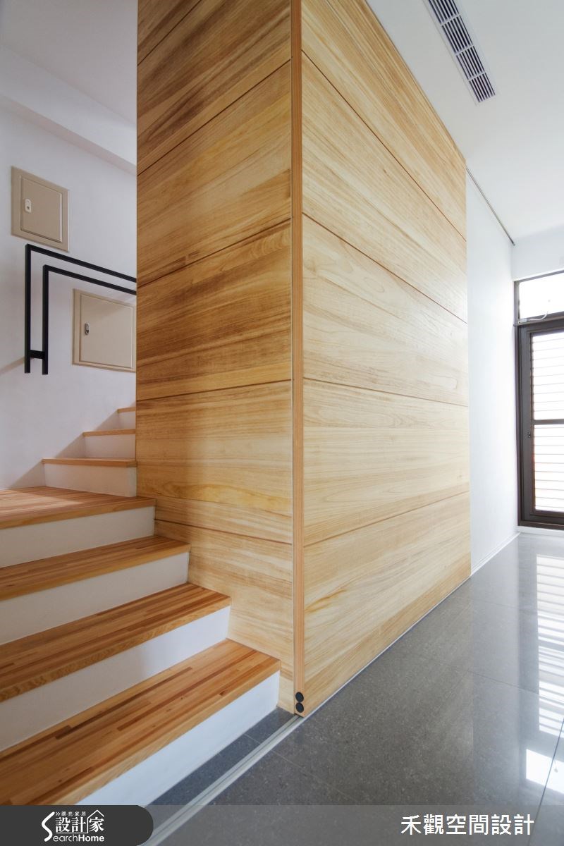 85坪新成屋(5年以下)＿休閒風樓梯案例圖片＿禾觀空間設計＿禾觀_02之18