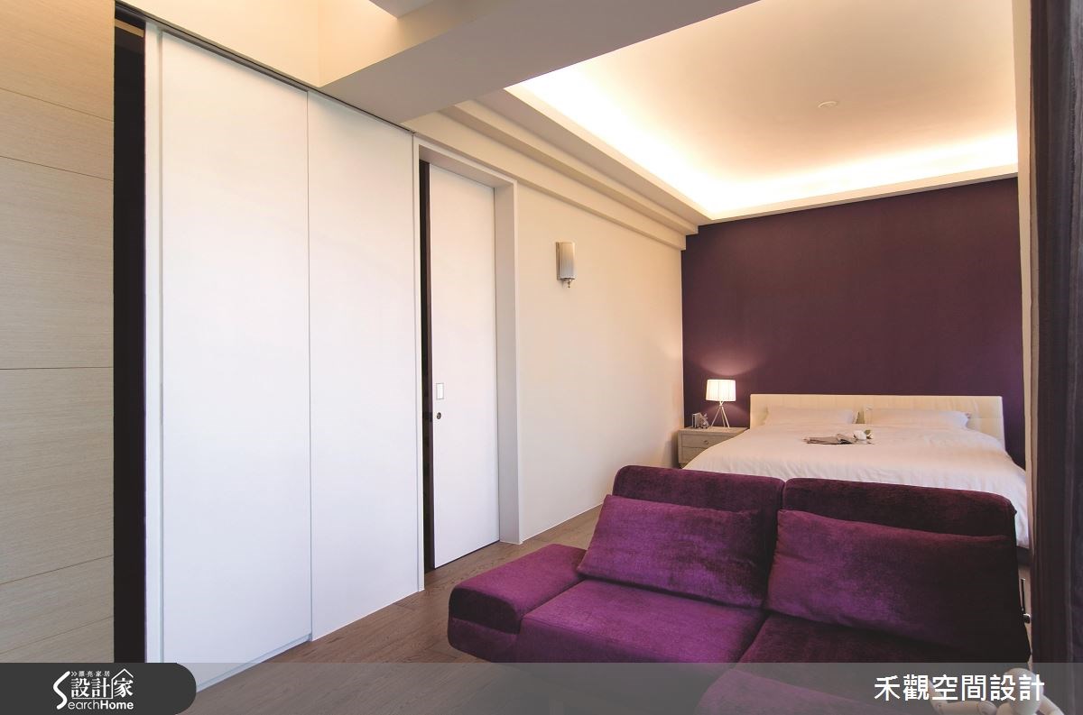 90坪新成屋(5年以下)＿美式風臥室案例圖片＿禾觀空間設計＿禾觀_06之14