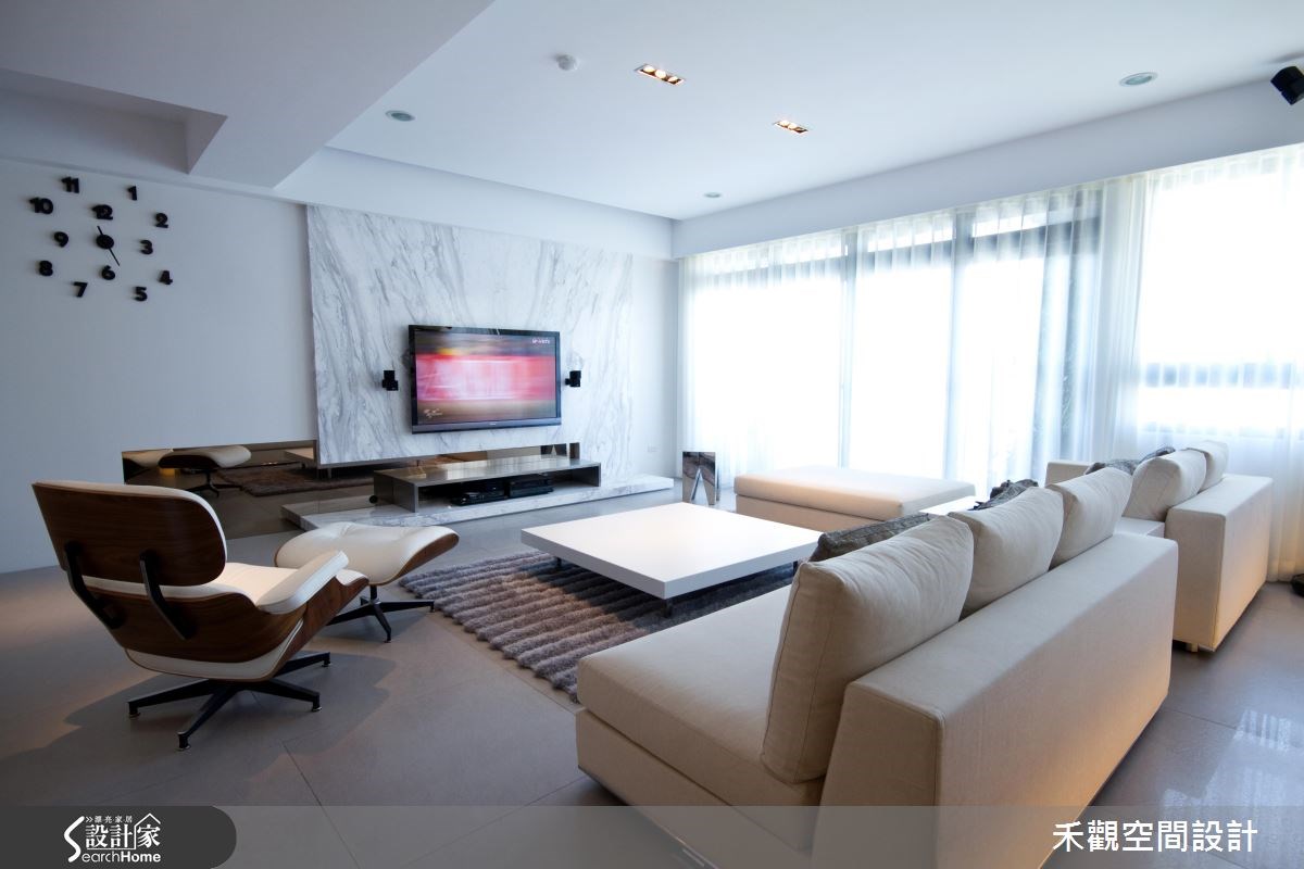 52坪新成屋(5年以下)＿現代風客廳案例圖片＿禾觀空間設計＿禾觀_09之4