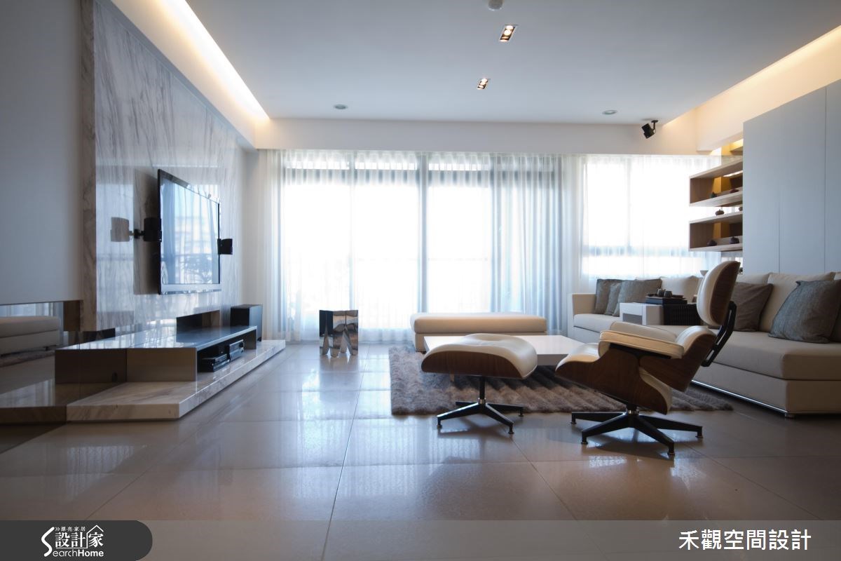 52坪新成屋(5年以下)＿現代風客廳案例圖片＿禾觀空間設計＿禾觀_09之5