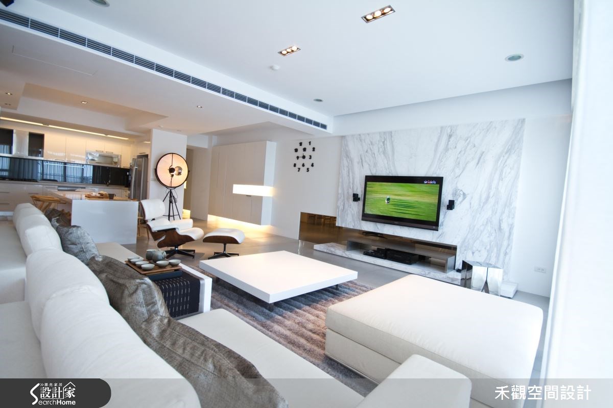 52坪新成屋(5年以下)＿現代風客廳案例圖片＿禾觀空間設計＿禾觀_09之6