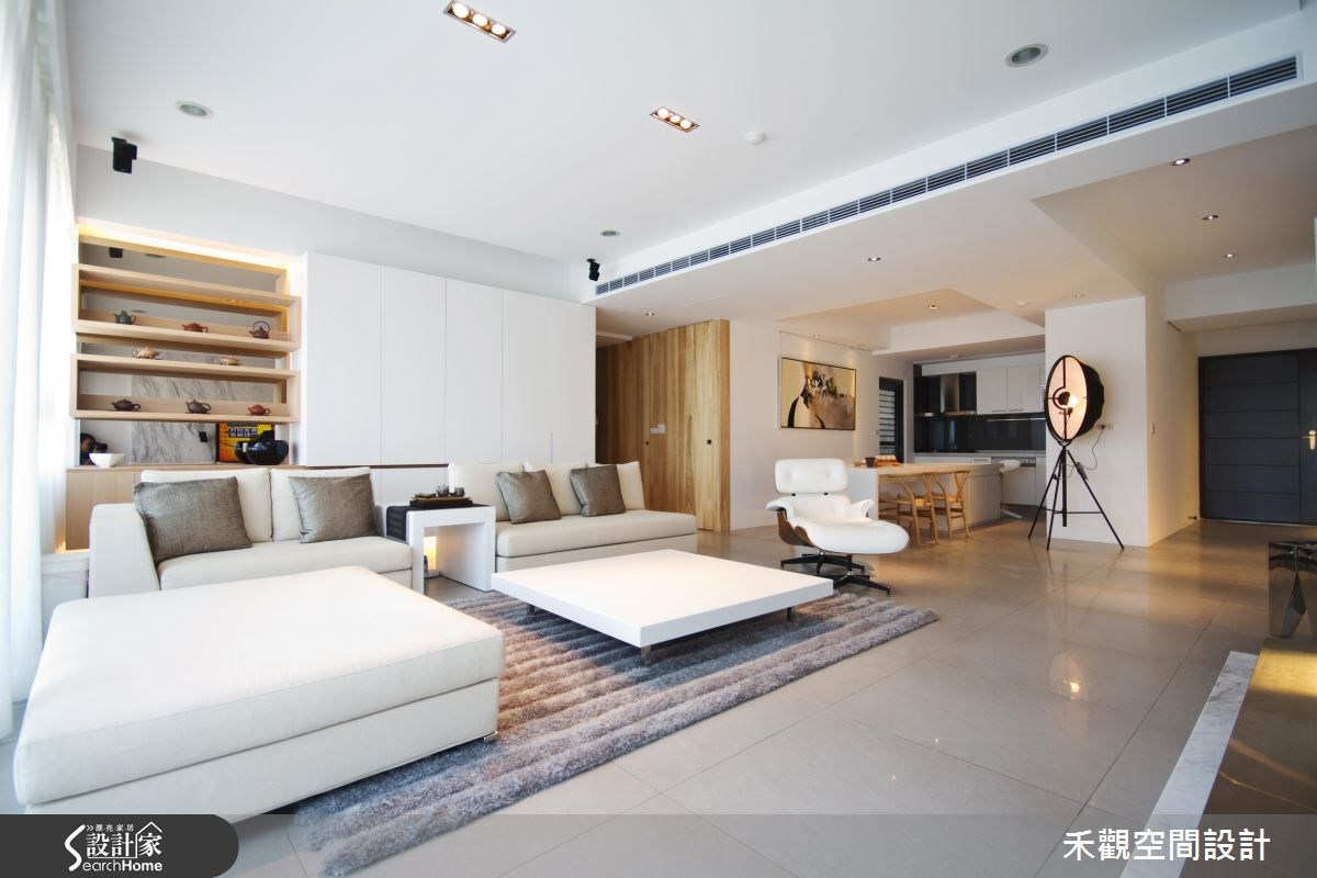 52坪新成屋(5年以下)＿現代風客廳餐廳廚房案例圖片＿禾觀空間設計＿禾觀_09之8