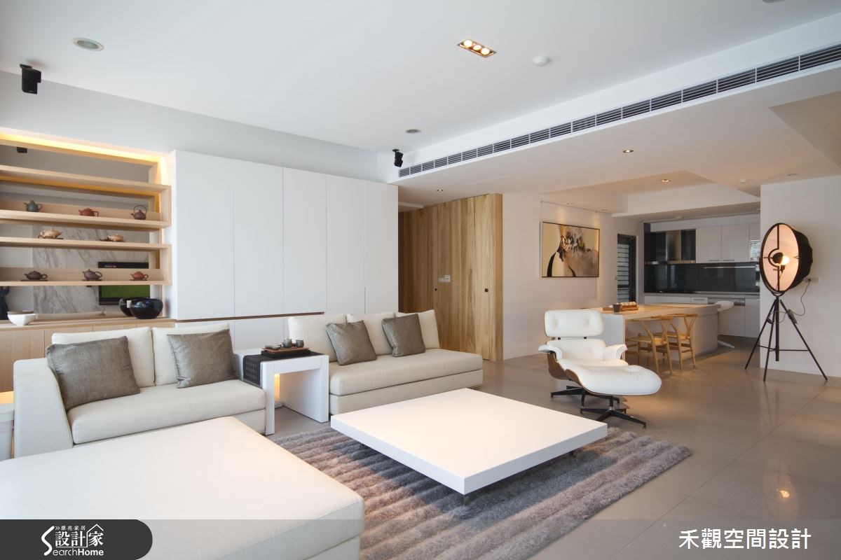 52坪新成屋(5年以下)＿現代風客廳餐廳廚房案例圖片＿禾觀空間設計＿禾觀_09之9