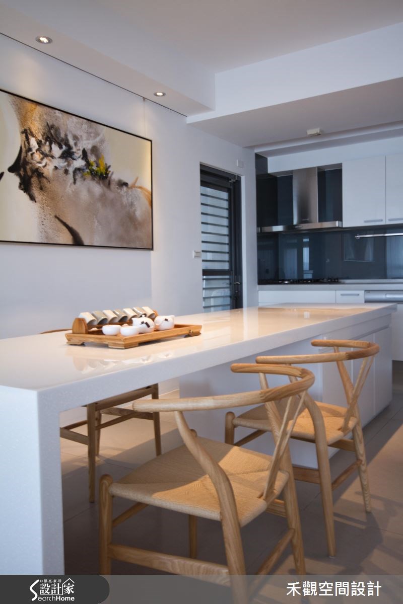 52坪新成屋(5年以下)＿現代風餐廳廚房案例圖片＿禾觀空間設計＿禾觀_09之17