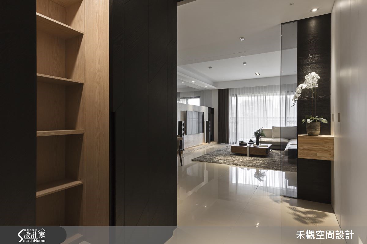 52坪新成屋(5年以下)＿現代風玄關客廳案例圖片＿禾觀空間設計＿禾觀_11之3