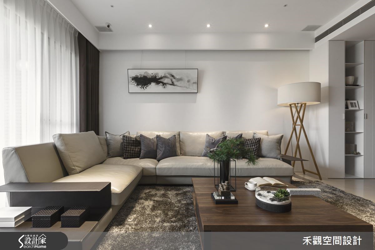 52坪新成屋(5年以下)＿現代風客廳案例圖片＿禾觀空間設計＿禾觀_11之7