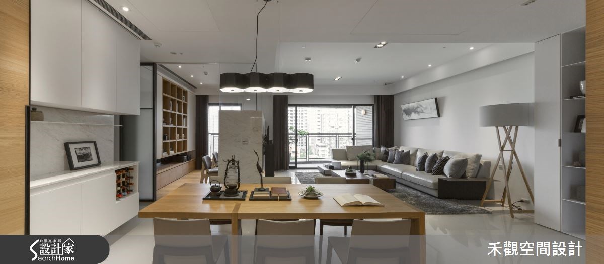 52坪新成屋(5年以下)＿現代風客廳餐廳案例圖片＿禾觀空間設計＿禾觀_11之12