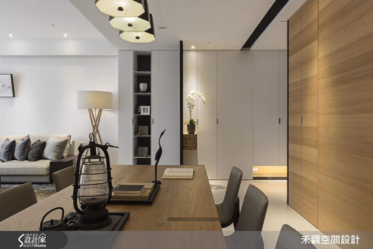 52坪新成屋(5年以下)＿現代風客廳餐廳案例圖片＿禾觀空間設計＿禾觀_11之15