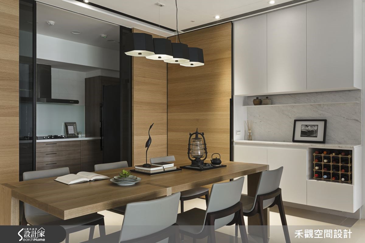 52坪新成屋(5年以下)＿現代風餐廳廚房案例圖片＿禾觀空間設計＿禾觀_11之20