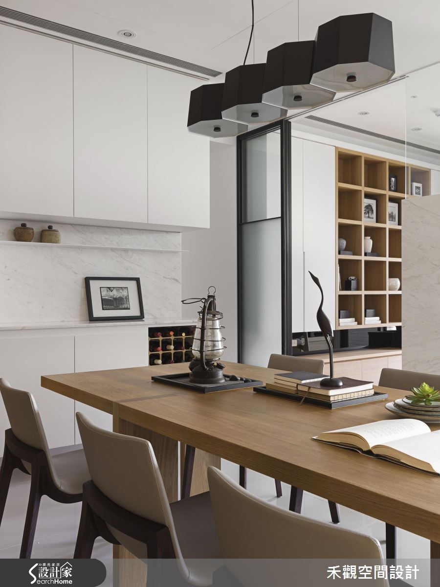 52坪新成屋(5年以下)＿現代風餐廳廚房案例圖片＿禾觀空間設計＿禾觀_11之22