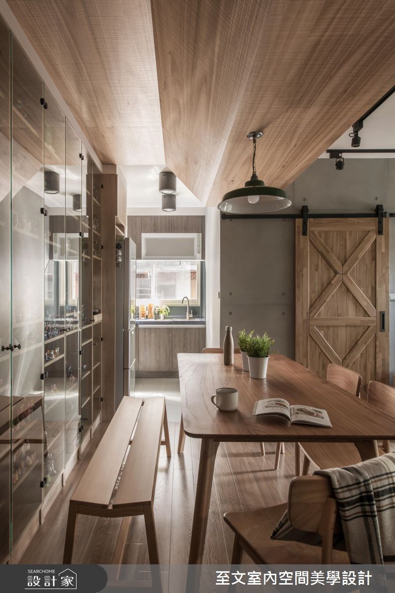老屋(16~30年)＿北歐風餐廳案例圖片＿至文室內裝修設計＿至文_時光寶盒之7