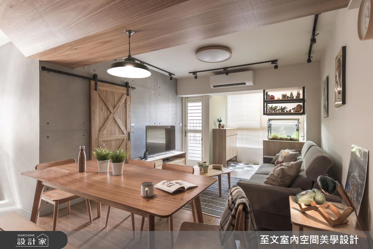 老屋(16~30年)＿北歐風餐廳案例圖片＿至文室內裝修設計＿至文_時光寶盒之8