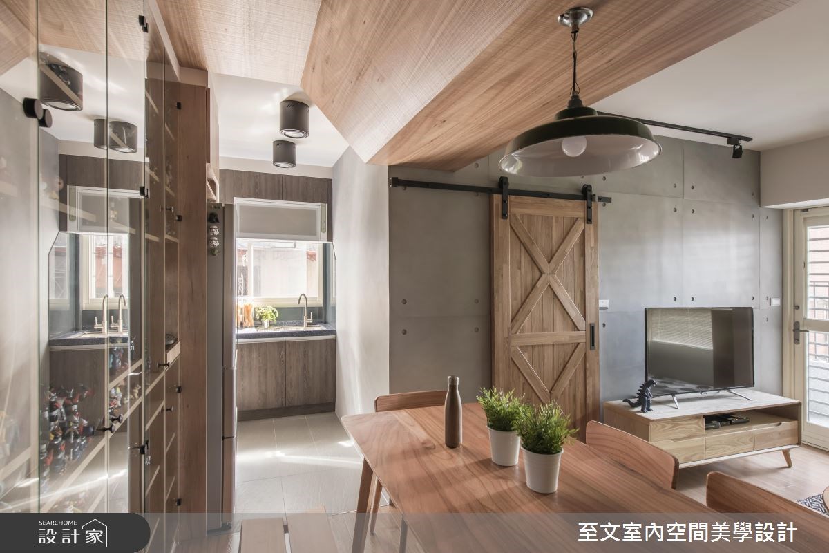 老屋(16~30年)＿北歐風餐廳案例圖片＿至文室內裝修設計＿至文_時光寶盒之9