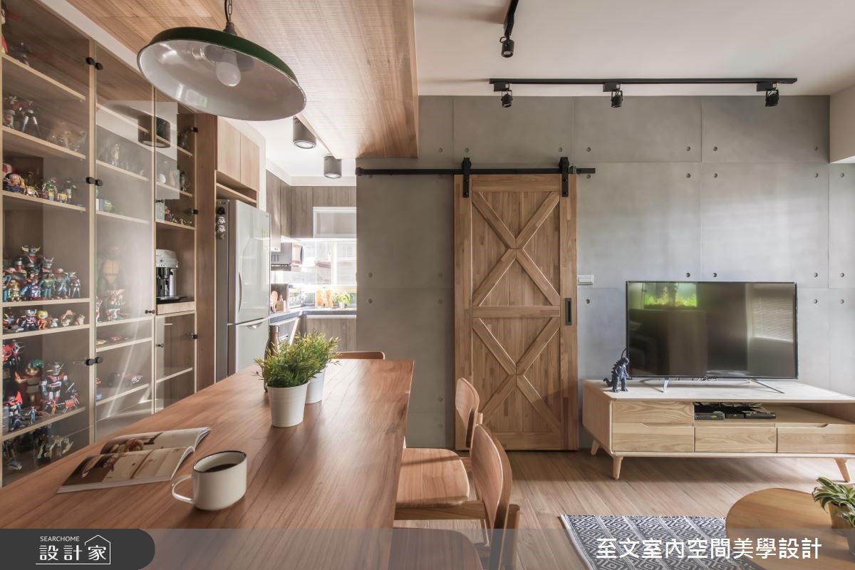 老屋(16~30年)＿北歐風餐廳案例圖片＿至文室內裝修設計＿至文_時光寶盒之10