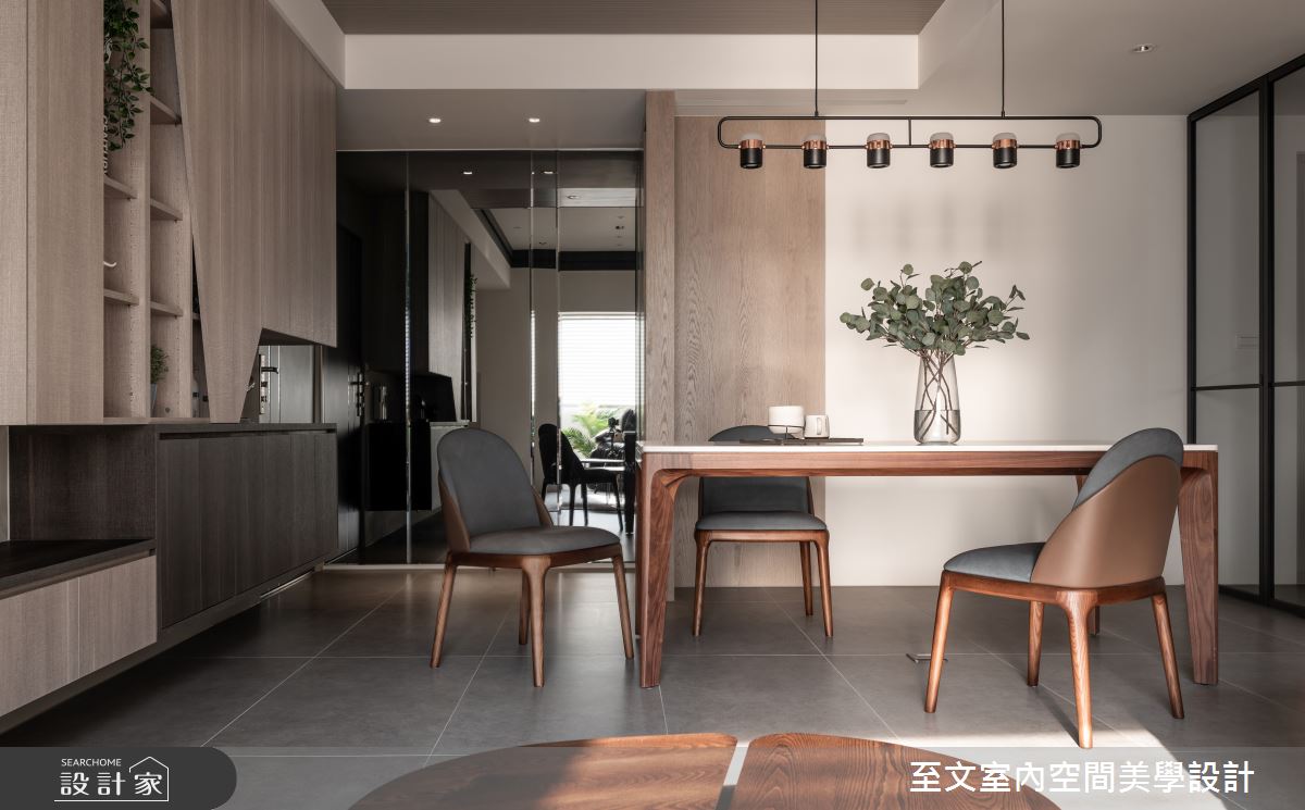 32坪中古屋(5~15年)＿現代風餐廳案例圖片＿至文室內裝修設計＿至文_啟程之8