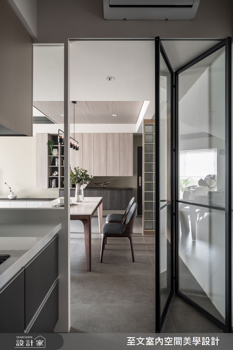 32坪中古屋(5~15年)＿現代風餐廳案例圖片＿至文室內裝修設計＿至文_啟程之10