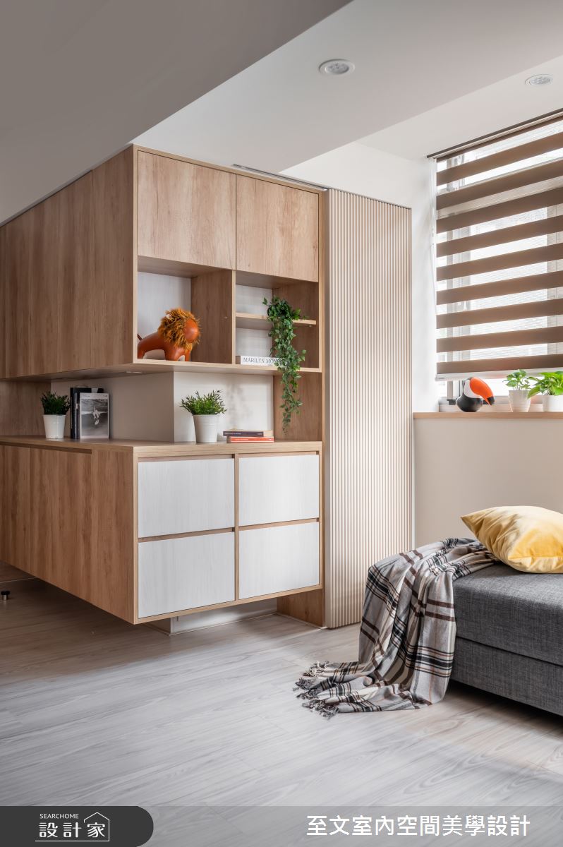 53坪老屋(16~30年)＿北歐風客廳案例圖片＿至文室內裝修設計＿至文_初。晴之5