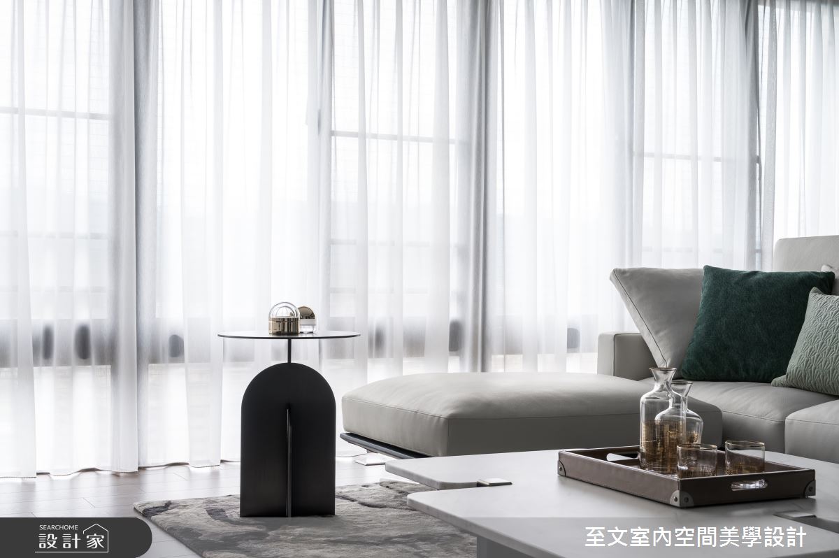 中古屋(5~15年)＿簡約風客廳案例圖片＿至文室內裝修設計＿至文_恬適情韻之9