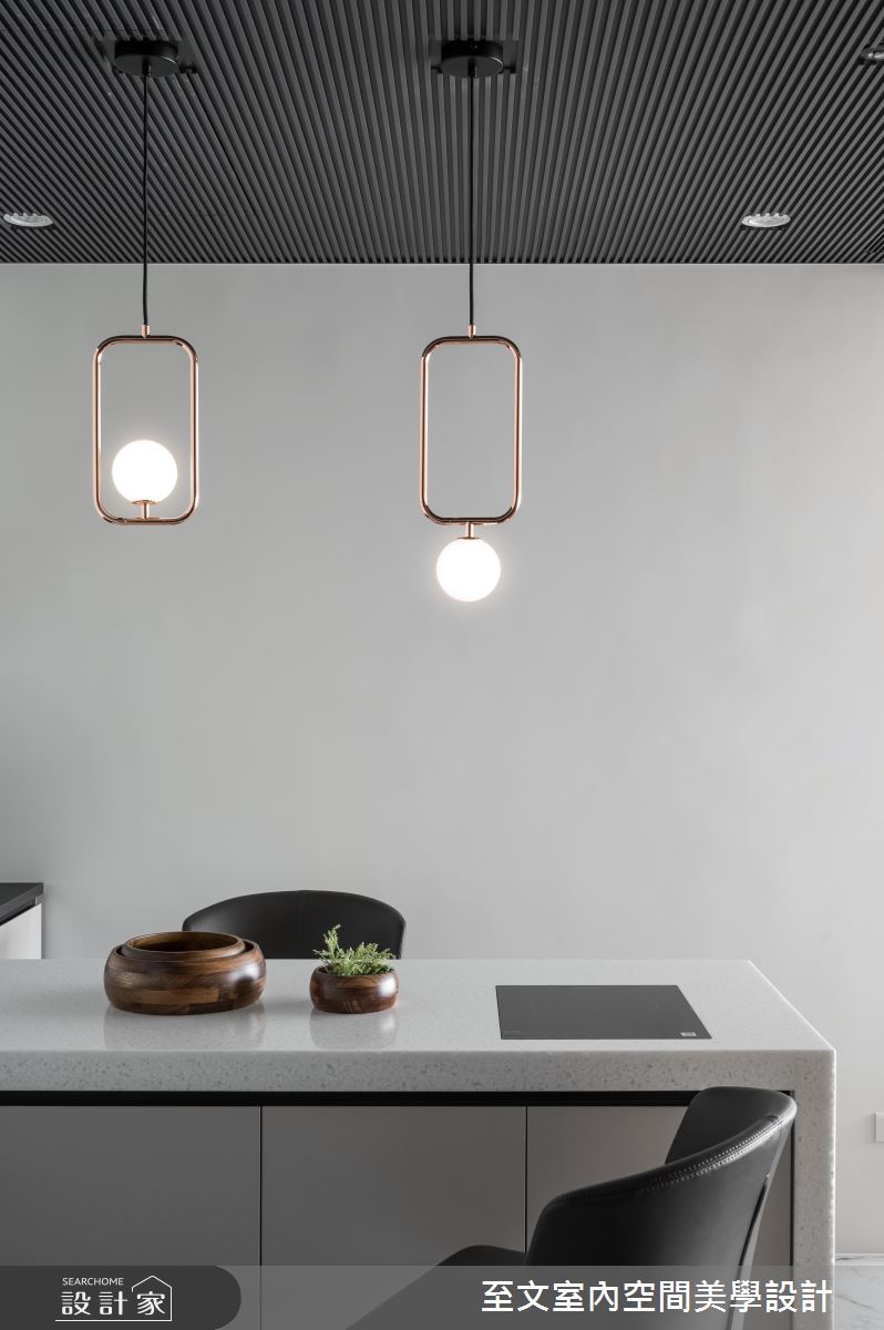 中古屋(5~15年)＿簡約風中島案例圖片＿至文室內裝修設計＿至文_恬適情韻之19