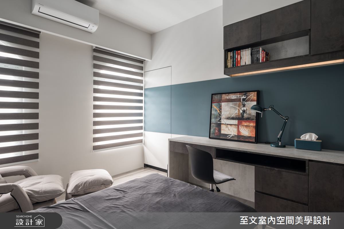 中古屋(5~15年)＿簡約風臥室臥榻案例圖片＿至文室內裝修設計＿至文_恬適情韻之26
