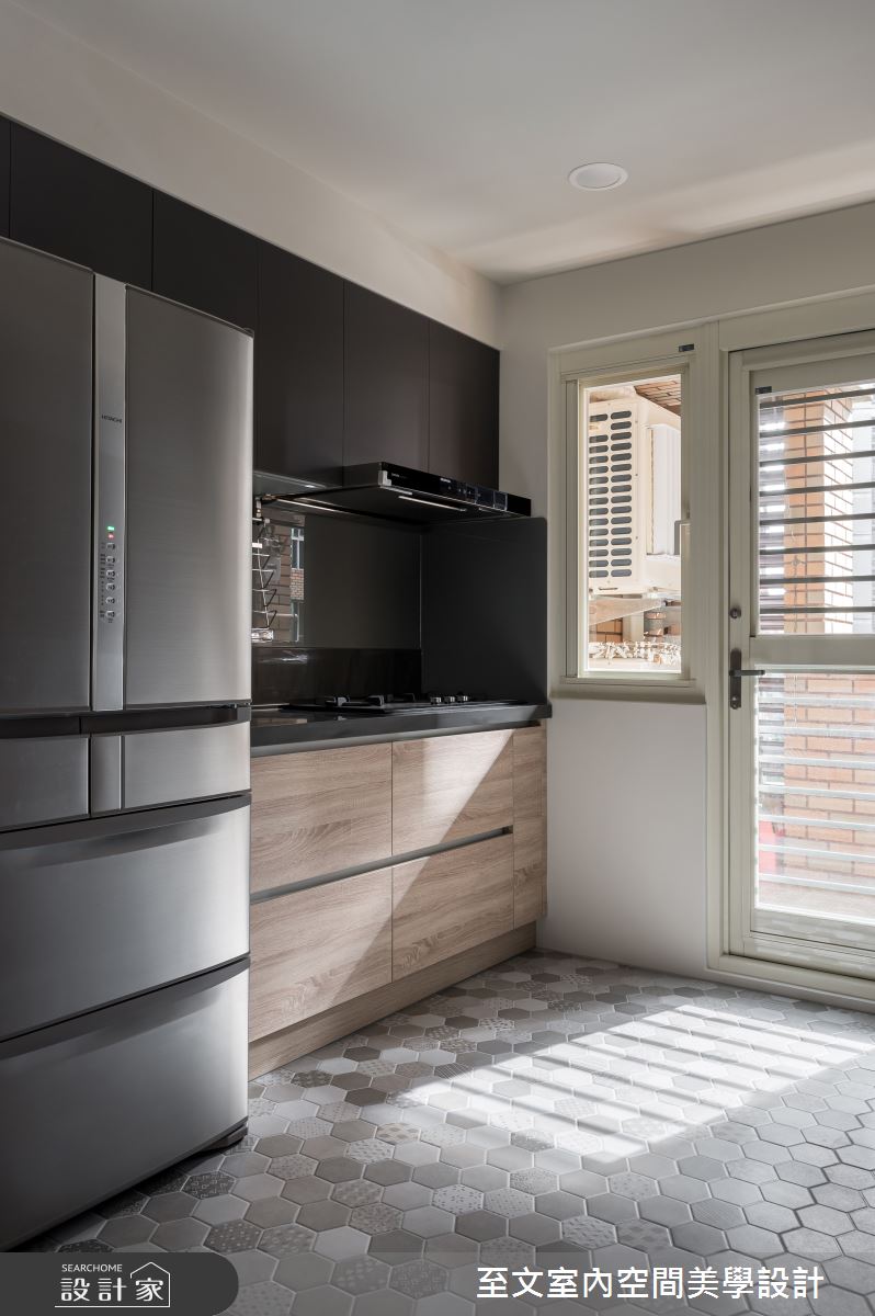 32坪中古屋(5~15年)＿北歐風廚房案例圖片＿至文室內裝修設計＿至文_私隅之14