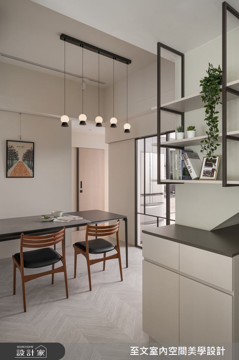 32坪中古屋(5~15年)＿北歐風餐廳案例圖片＿至文室內裝修設計＿至文_私隅之8