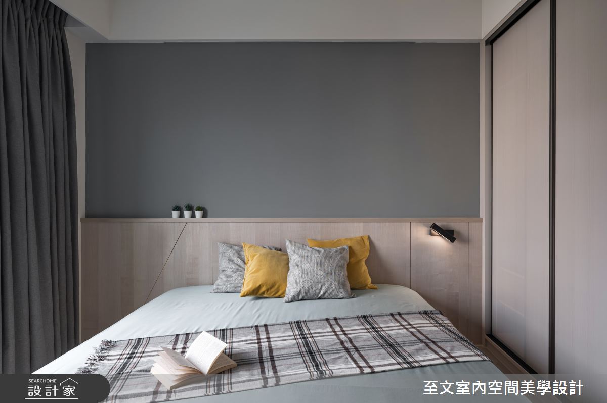 32坪中古屋(5~15年)＿北歐風臥室案例圖片＿至文室內裝修設計＿至文_私隅之15