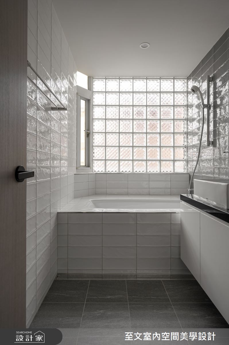 32坪中古屋(5~15年)＿北歐風浴室案例圖片＿至文室內裝修設計＿至文_私隅之20