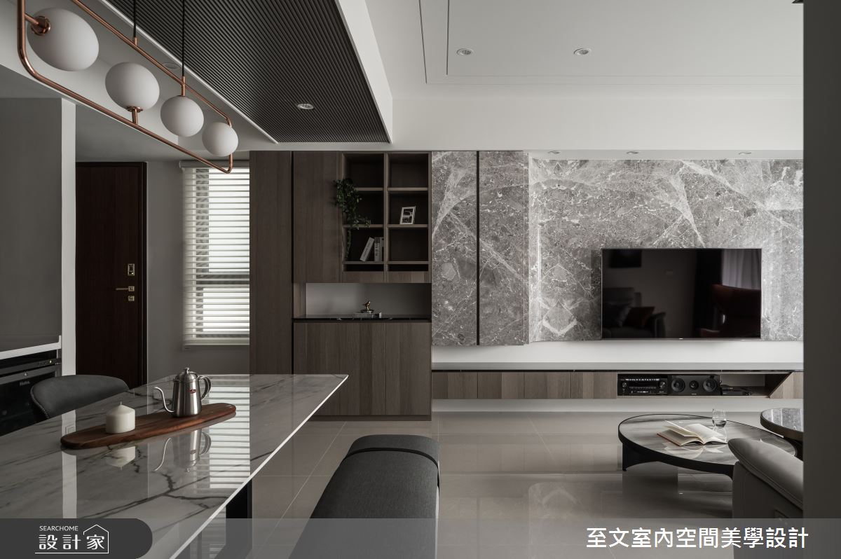 33坪新成屋(5年以下)＿現代風餐廳案例圖片＿至文室內裝修設計＿至文_逸境漫遊之5
