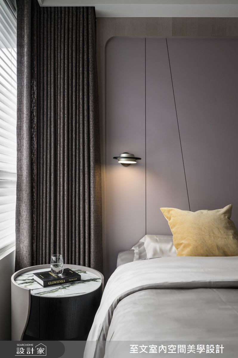 33坪新成屋(5年以下)＿現代風臥室案例圖片＿至文室內裝修設計＿至文_逸境漫遊之12