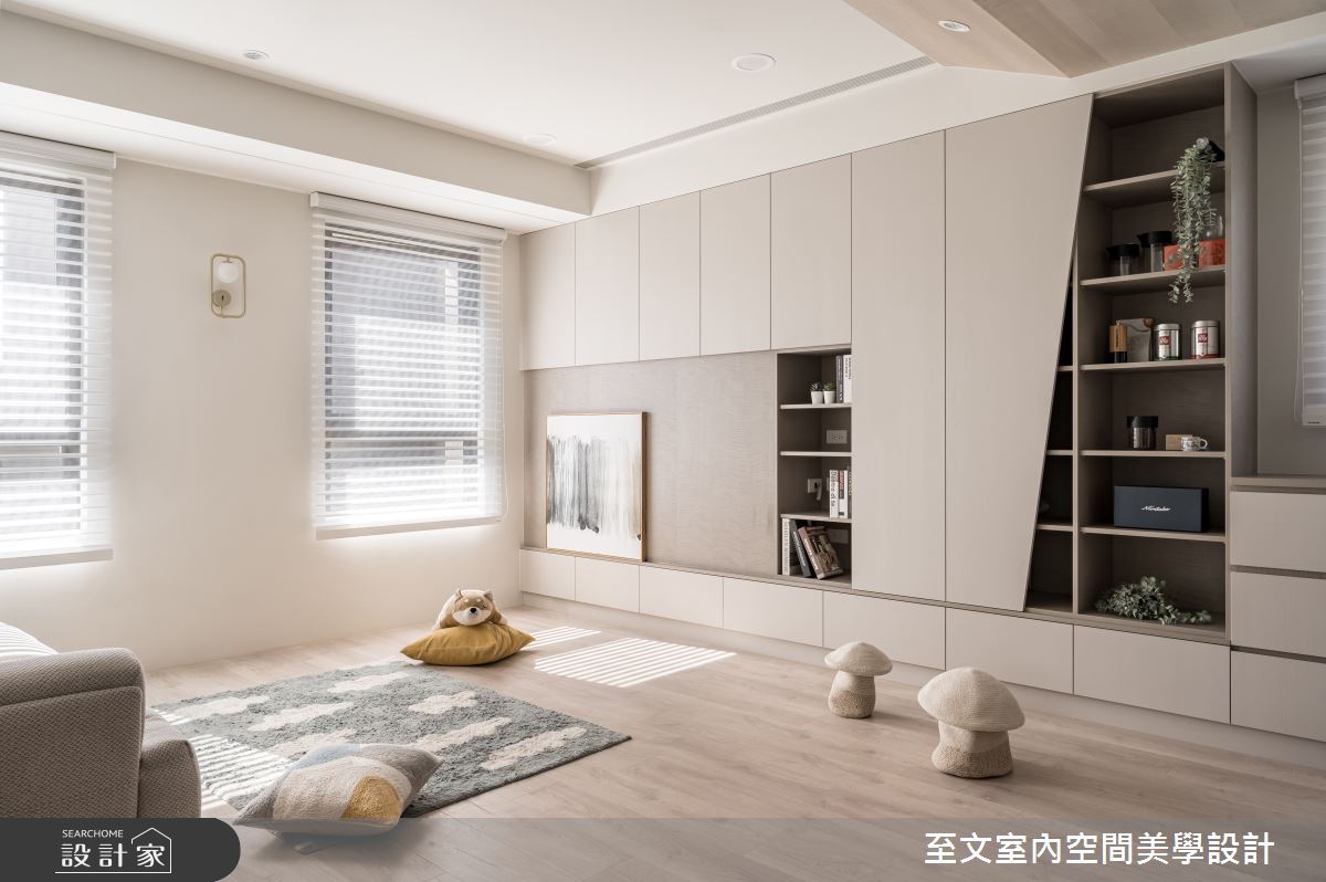 49坪新成屋(5年以下)＿北歐風多功能室案例圖片＿至文室內裝修設計＿至文_橙光之20