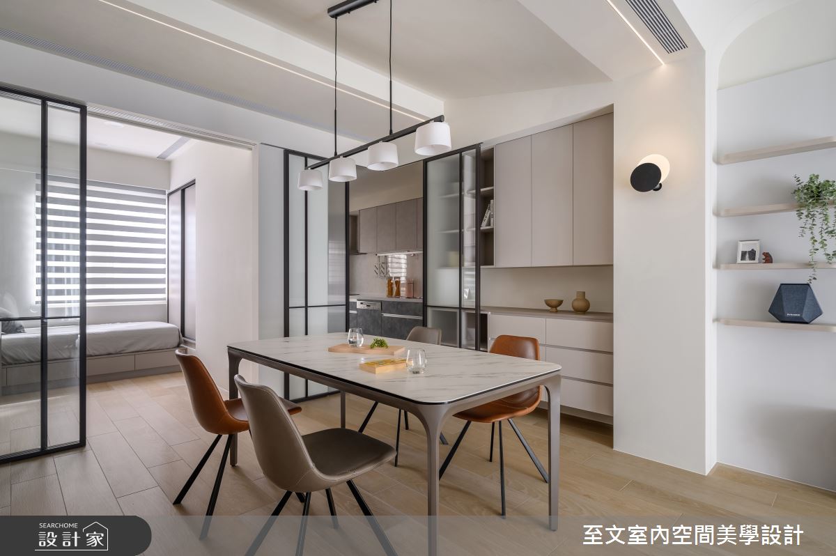 27坪老屋(16~30年)＿北歐風案例圖片＿至文室內裝修設計＿至文_木蘊嫻靜之10