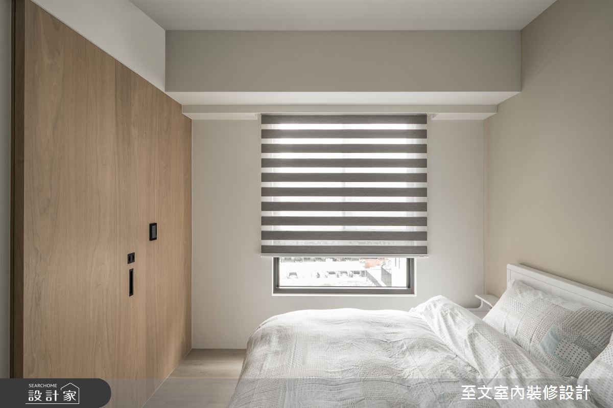 19坪＿簡約風臥室案例圖片＿至文室內裝修設計＿至文_木語菲菲之20