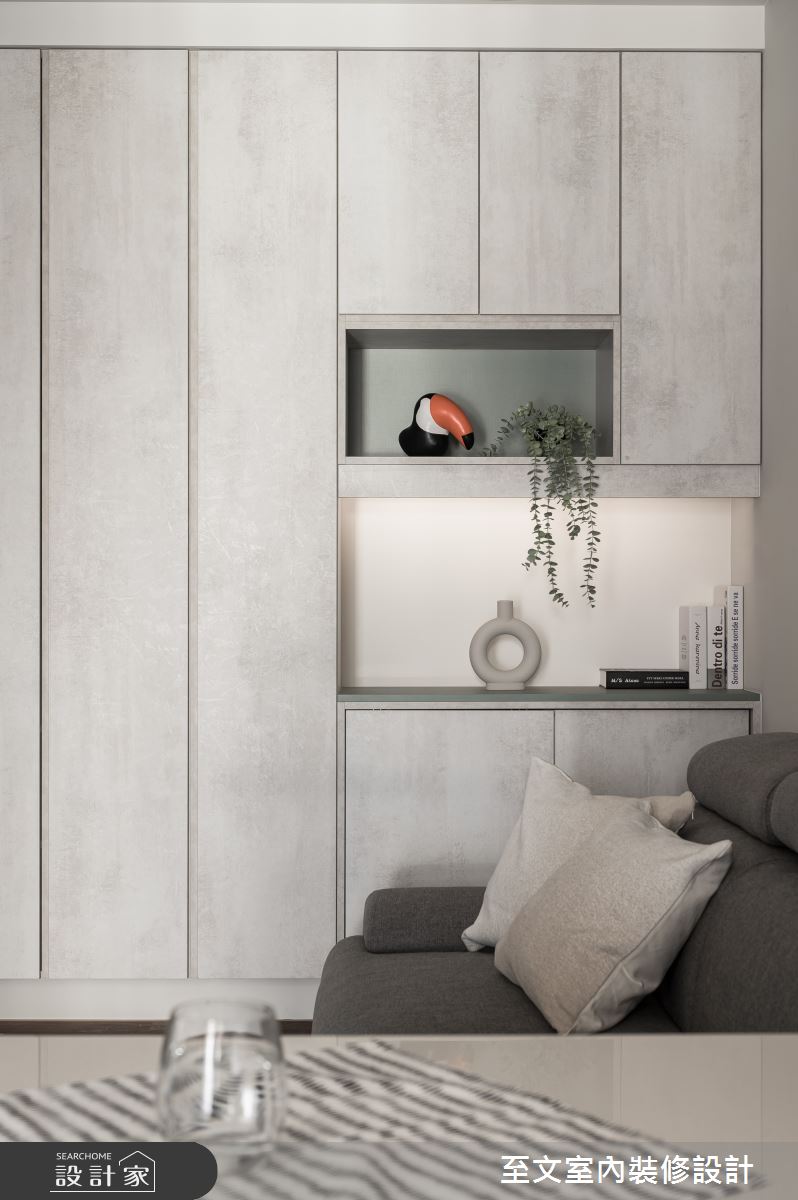 新成屋(5年以下)＿北歐風客廳案例圖片＿至文室內裝修設計＿至文_灰映之10