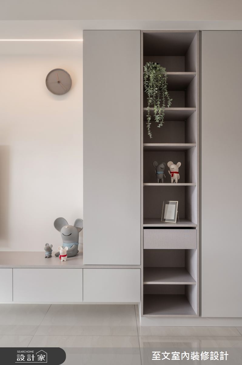 新成屋(5年以下)＿簡約風客廳案例圖片＿至文室內裝修設計＿至文_凝現家景之4