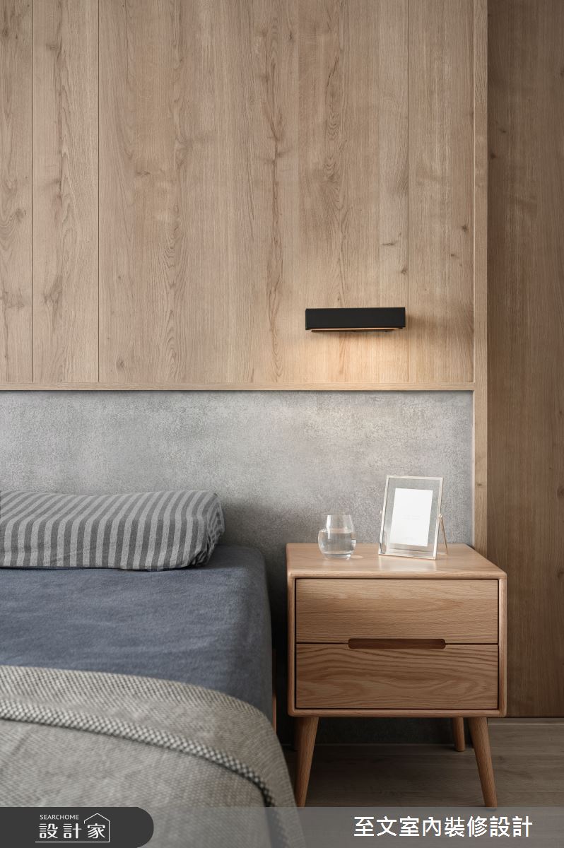 新成屋(5年以下)＿現代風臥室案例圖片＿至文室內裝修設計＿至文_樸器之9