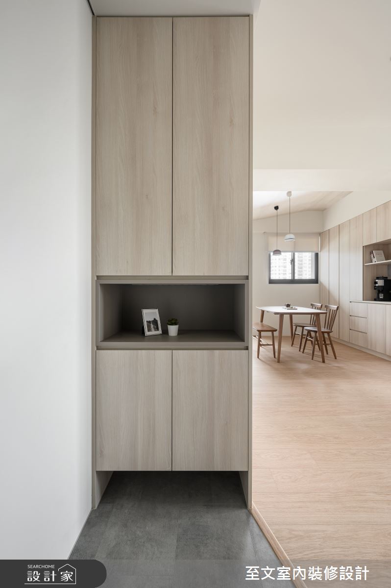 新成屋(5年以下)＿北歐風玄關案例圖片＿至文室內裝修設計＿至文_溫儒之2