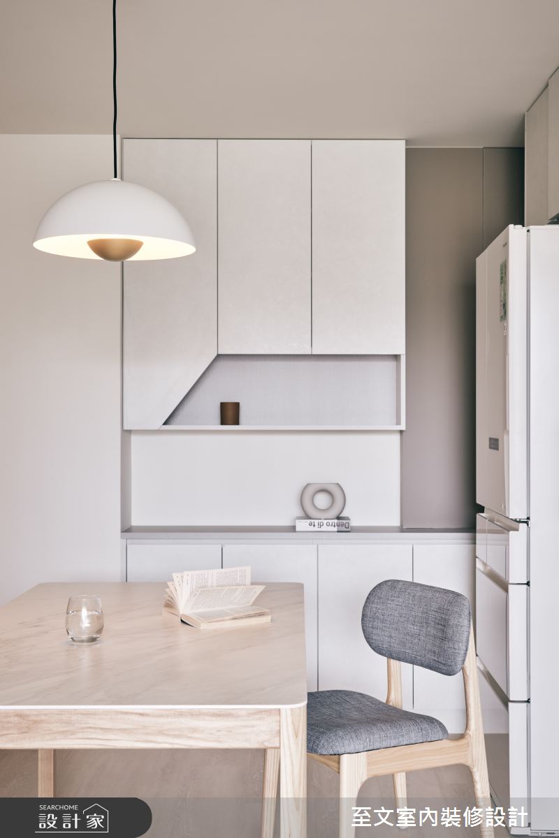 26坪新成屋(5年以下)＿北歐風餐廳案例圖片＿至文室內裝修設計＿至文_輕靈之10
