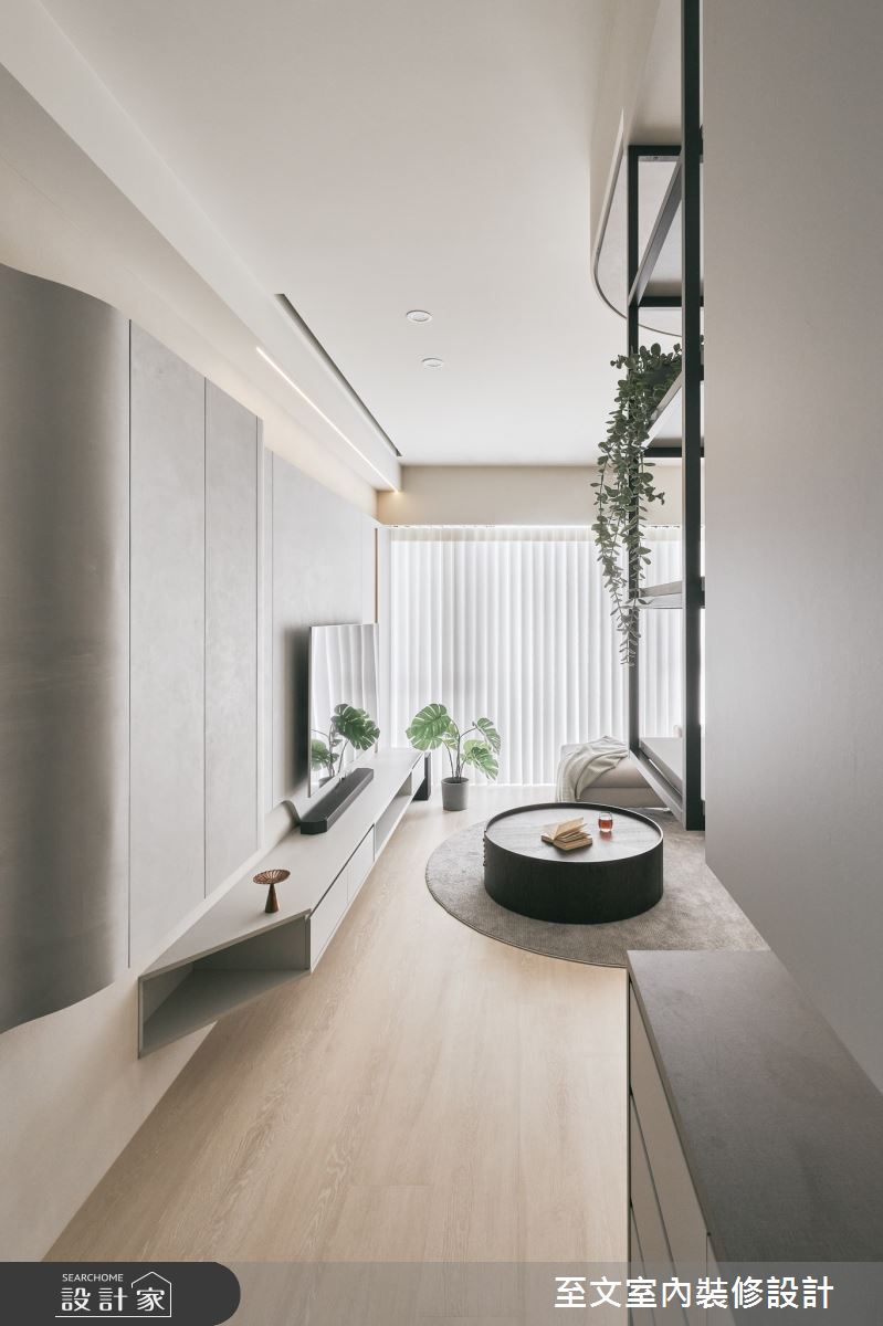26坪新成屋(5年以下)＿北歐風玄關案例圖片＿至文室內裝修設計＿至文_慕熙之1