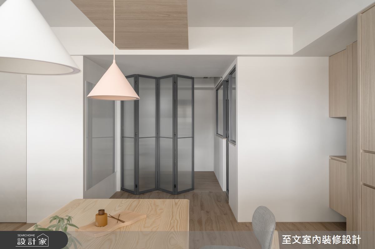 44坪新成屋(5年以下)＿北歐風餐廳案例圖片＿至文室內裝修設計＿至文_映落日光之11