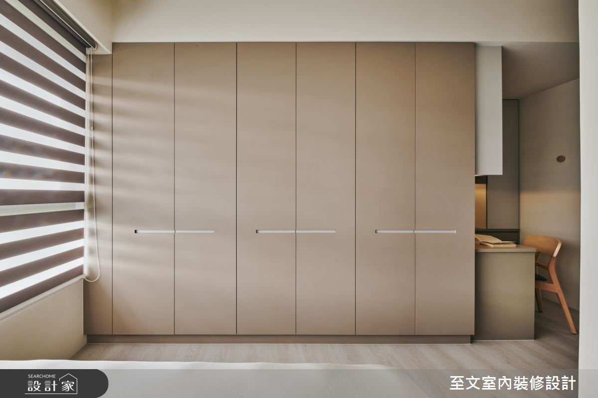 21坪新成屋(5年以下)＿北歐風臥室案例圖片＿至文室內裝修設計＿至文_光曲之11