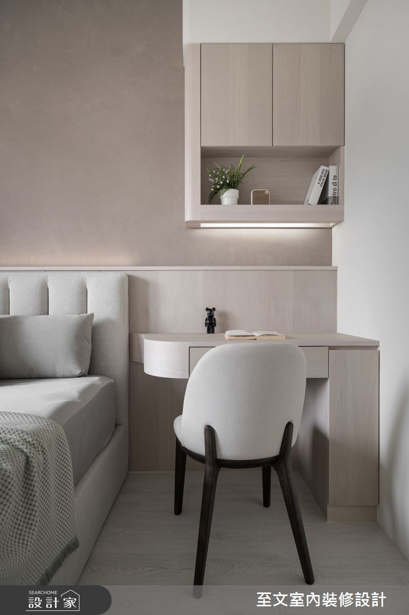 22坪新成屋(5年以下)＿北歐風臥室案例圖片＿至文室內裝修設計＿至文_璞玥之14
