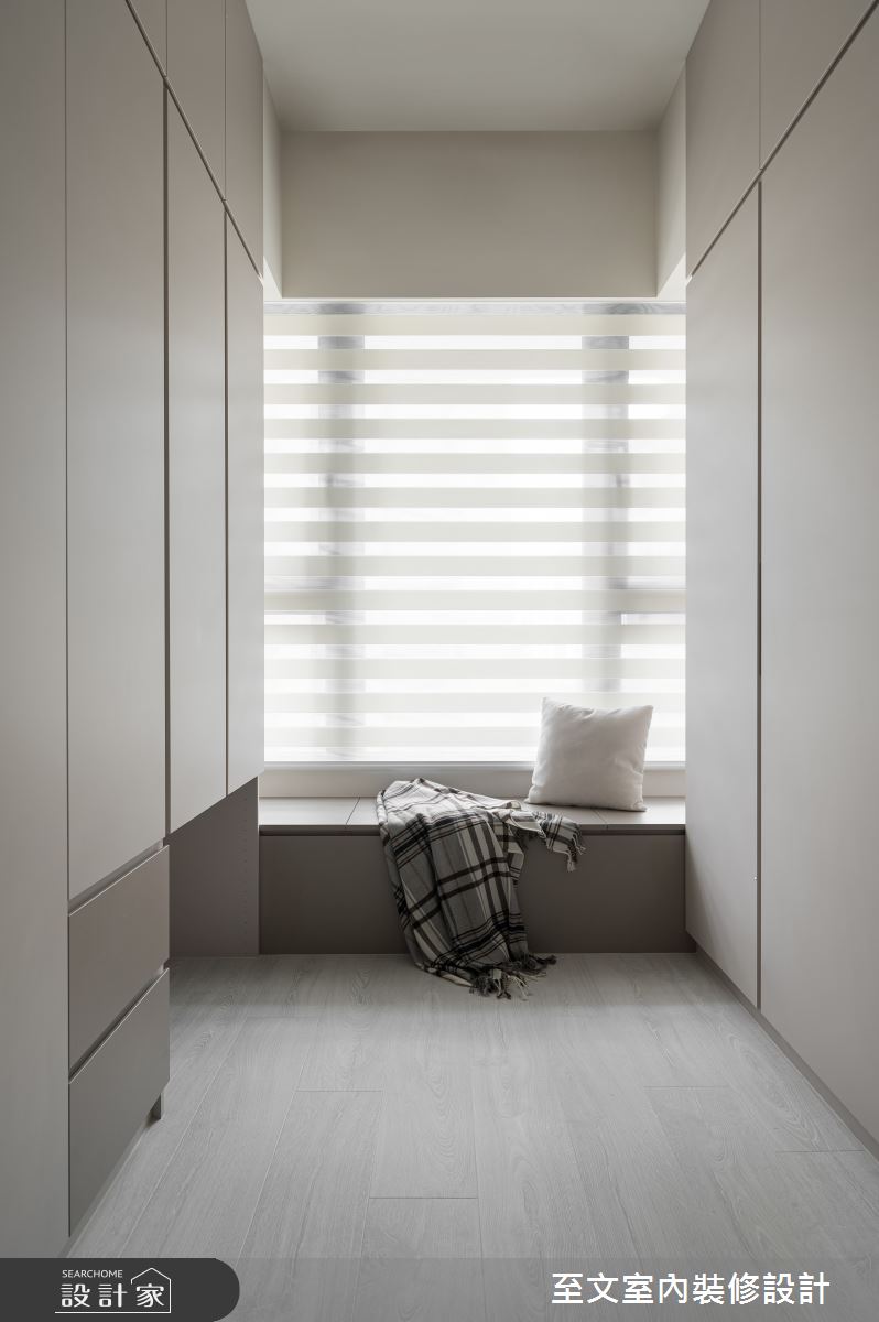 22坪新成屋(5年以下)＿北歐風更衣間臥榻多功能室案例圖片＿至文室內裝修設計＿至文_璞玥之4628